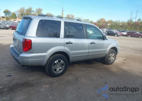 2005 Honda Pilot Ex from USA, damaged, VIN 5FNYF18415B023052